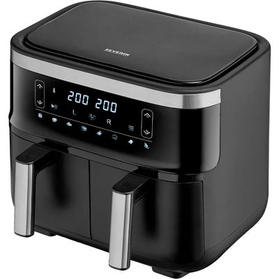 Severin FR 2453 horkovzdušná fritéza dual 2 x 3,8 l