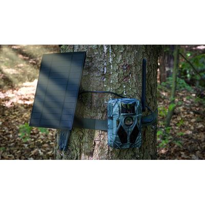 EVOLVEO StrongVision Solar 4G, fotopast se 4G, Aplikací a solárním panelem
