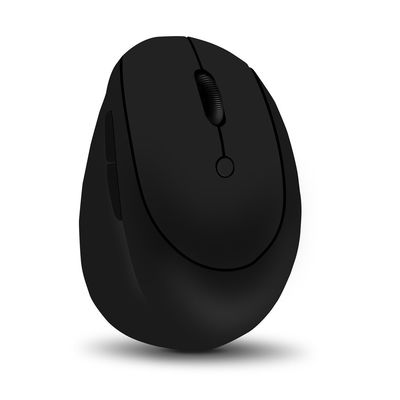 EVOLVEO LadyErgo, tichá vertikální ergonomická myš, 2.4GHz, černá