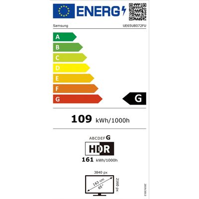 65 SAMSUNG UE65U8072F (2025)