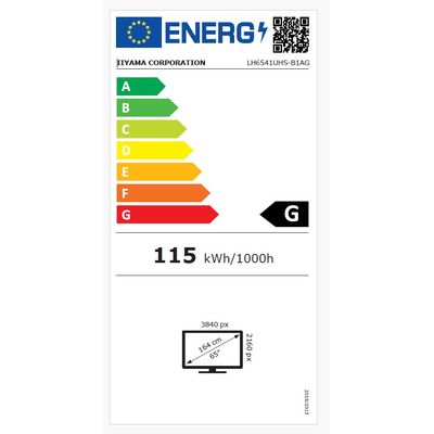 iiyama LH6541UHS-B1AG 65