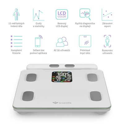 TrueLife FitScale W8 BT White