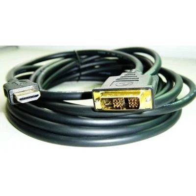 HDMI-DVI 0,5m, 1.3, M/M stíněný, zlacené kontakty - rozbalené / použité