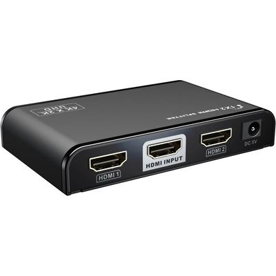 PremiumCord HDMI 2.0 splitter 1-2 porty, 4K x 2K/60Hz, FULL HD, 3D, černý - rozbalené / použité