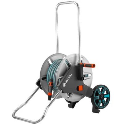 Gardena 18542-20 Vozík na hadici kovový AquaRoll M - sada