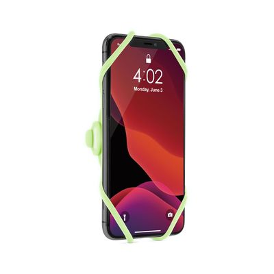 BONE Bike Tie Pro 4 - Luminous Green, držák na kolo pro mobil 4.7-7.2