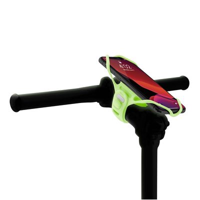 BONE Bike Tie Pro 4 - Luminous Green, držák na kolo pro mobil 4.7-7.2