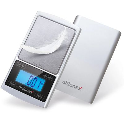 ELDONEX DiamondPro přesná setinová váha (0.01g), stříbrná