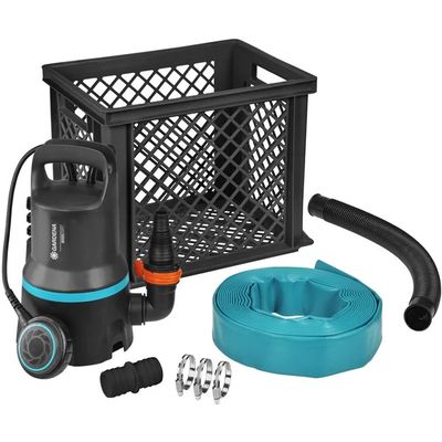 Gardena 9041-20 Ponorné kalové čerpadlo 9000 – odvodňovací sada