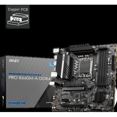 MSI PRO B660M-A DDR4 - rozbalené / použité