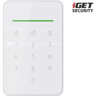 iGET SECURITY EP13 - bezdrátová klávesnice s RFID čtečkou pro alarm M5
