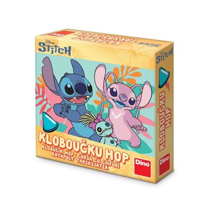 Dino Dětská hra Kloboučku hop Stitch a Angel