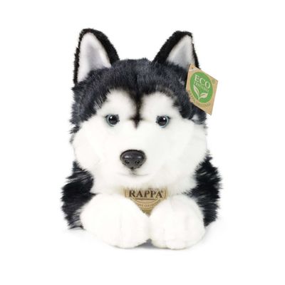Rappa Plyšový pes husky 36 cm ECO-FRIENDLY