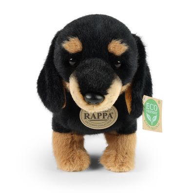 Rappa Plyšový pes jezevčík 23 cm SOFT COLLECTION, ECO-FRIENDLY