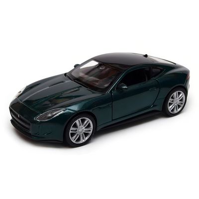 Welly Jaguar F-Type Coupe 1:34 tmavě zelený