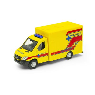 Welly Mercedes-Benz Sprinter AMBULANCE 1:34 žlutý