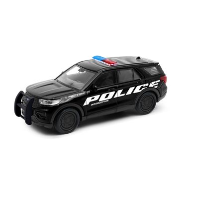 Welly 2023 Ford Explorer POLICE 1:34