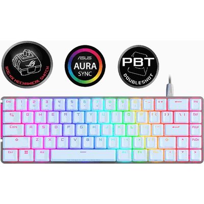 ASUS ROG Falchion Ace, Moonlight White, US