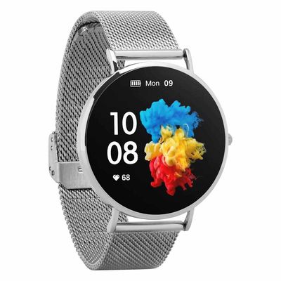 Garett Smartwatch Verona stříbrná, ocel - rozbalené / použité