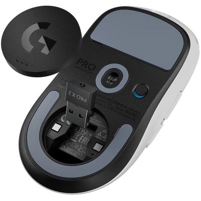 Logitech G PRO X SUPERLIGHT 2 LIGHTSPEED Gaming Mouse, bílá - rozbalené / použité
