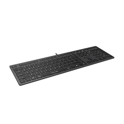 A4Tech FX60, (barevné podsvícení), šedá, CZ/SK