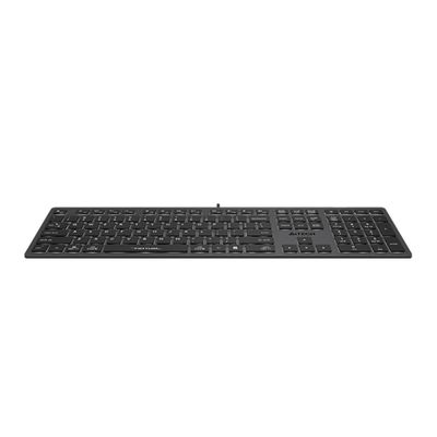 A4Tech FX60, (barevné podsvícení), šedá, CZ/SK