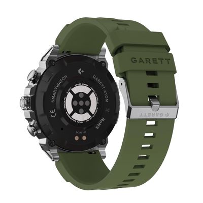 Garett Smartwatch Atom Silver Steel - rozbalené / použité