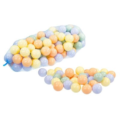 Marimex plastové míčky - 100 ks pastelové barvy