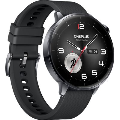 OnePlus Watch 3 43mm, Black Steel