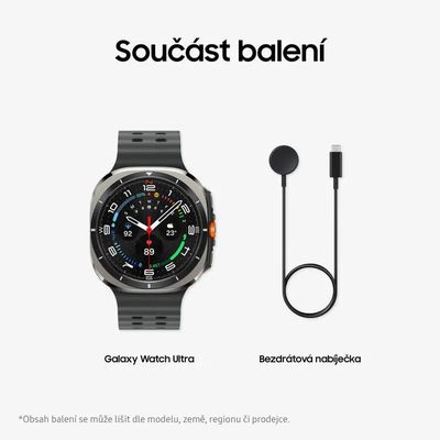 Samsung Galaxy Watch Ultra (2025) stříbrný titan