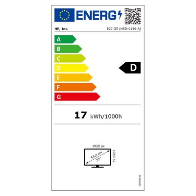 27 HP LCD E27 G5 (6N4E2AA)