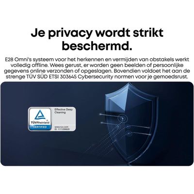 Robotický vysavač Anker eufy Omni E28 černý