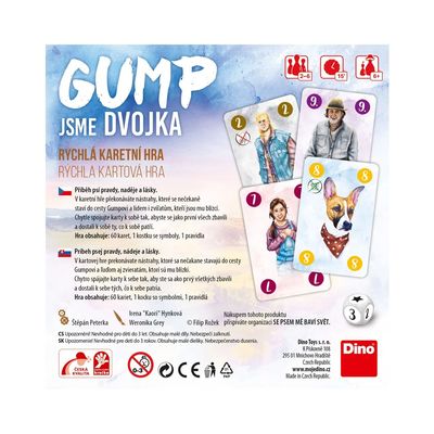 Dino Cestovní hra Gump Jsme dvojka