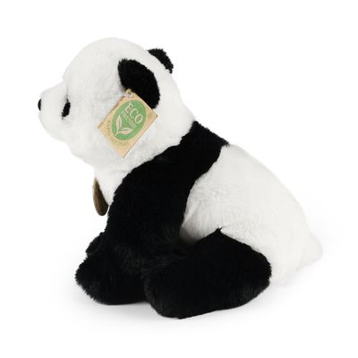 Rappa Plyšová panda sedící 23 cm SOFT COLLECTION, ECO-FRIENDLY