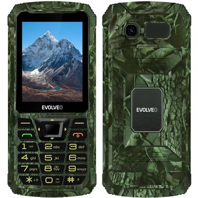 EVOLVEO StrongPhone Z6 lovecká kamufláž - rozbalené / použité