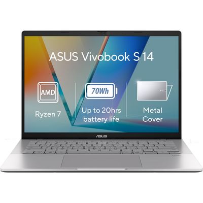 ASUS Vivobook S14 M3407HA-LY067X Cool Silver celokovový - rozbalené / použité