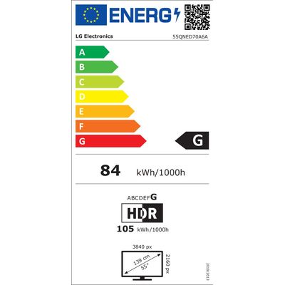 55 LG 55QNED70A6A