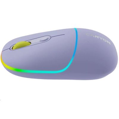 CANYON myš optická bezdrátová MW-22 mountain lavender