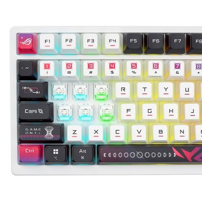 ASUS ROG Azoth X, US, bílá