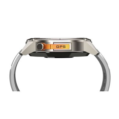 Chytré hodinky ALIGATOR Watch GPS, stříbrné
