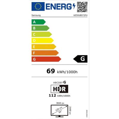 50 SAMSUNG UE50U8072F (2025)