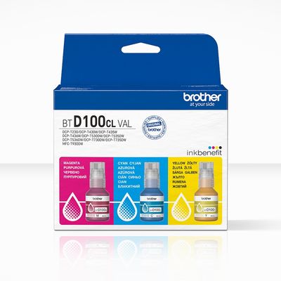 Brother BT-D100CLVAL, multipack CMY