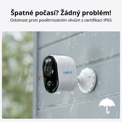 Reolink Argus Series B310 + Solar Panel bateriová Wi-Fi bezpečnostní kamera