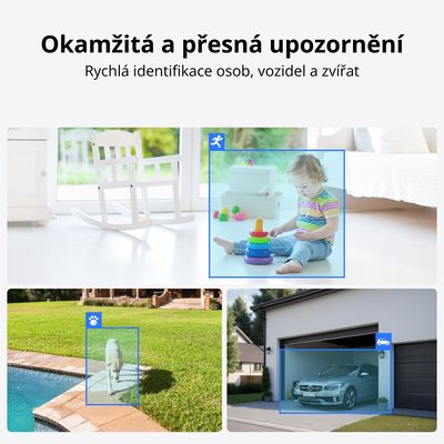 Reolink Argus Series B310 + Solar Panel bateriová Wi-Fi bezpečnostní kamera