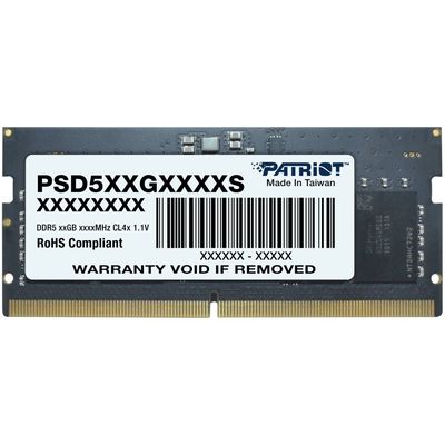 PATRIOT Signature Line 16GB DDR5 SO-DIMM 5600MT/s