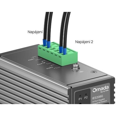 TP-Link IES208G, Průmyslový Easy Switch na DIN lištu