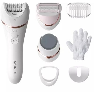 Philips BRE730/10 Epilator Series 8000 Epilátor pro mokré a suché holení
