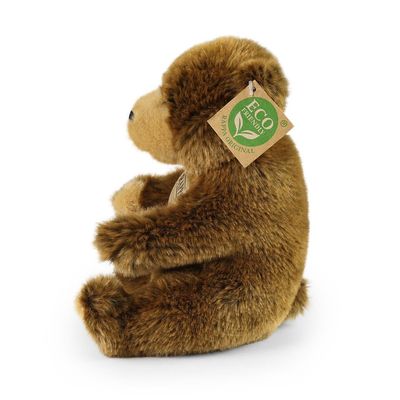 Rappa Plyšový medvěd hnědý 19 cm ECO-FRIENDLY