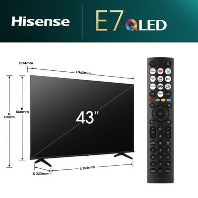 43 HISENSE 43E79NQ (2024)