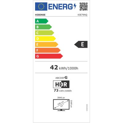 43 HISENSE 43E79NQ (2024)